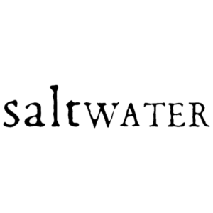 The word Saltwater in black text